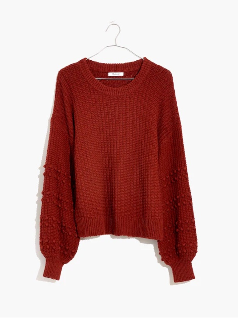 Madewell Bobble Pullover Sweater